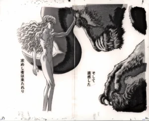 Planche Manga - Fukusei Genga Officiel - berserk - L'Avènement du Faucon Blanc