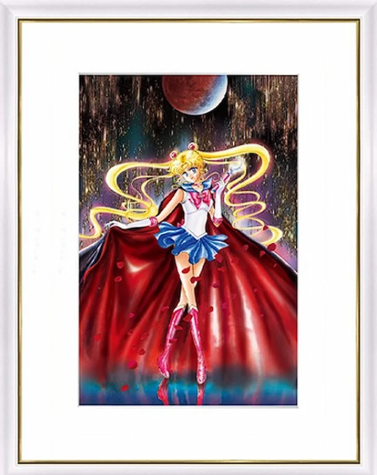 lithographie de sailor moon d'une qualité muséal éditée pour les 30 ans du manga.